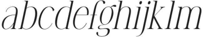 TC Brookleigh Oblique otf (400) Font LOWERCASE