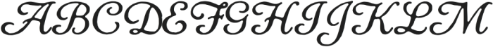 TC Petal & Quill Round otf (400) Font UPPERCASE