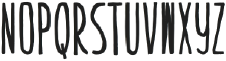 TC Quirkline Cond Bold otf (700) Font LOWERCASE