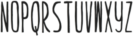 TC Quirkline Cond otf (400) Font LOWERCASE