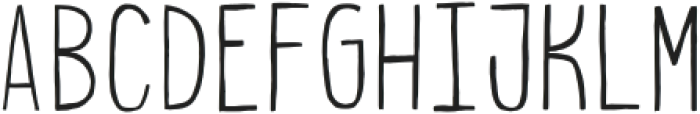 TC Quirkline Regular otf (400) Font UPPERCASE
