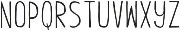 TC Quirkline Regular otf (400) Font UPPERCASE