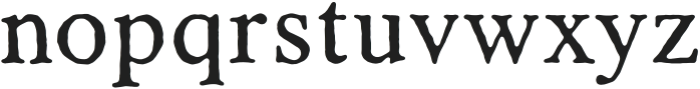 TC Seraphine Round Regular otf (400) Font LOWERCASE