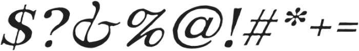 TC Wonderling Light Italic otf (300) Font OTHER CHARS