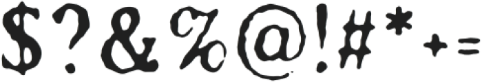 TCAntiquated-Regular otf (400) Font OTHER CHARS