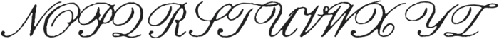 TCHamiltonArcScript-Regular otf (400) Font UPPERCASE
