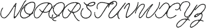 TCJimmyScriptRough-Regular otf (400) Font UPPERCASE