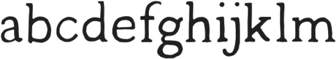 TCJimmySerifPro-Regular otf (400) Font LOWERCASE