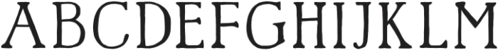 TCQuarterly-Regular otf (400) Font UPPERCASE