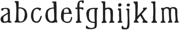 TCQuarterly-Regular otf (400) Font LOWERCASE