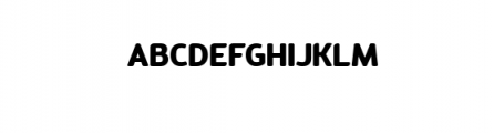 Tcho-Regular.otf Font UPPERCASE