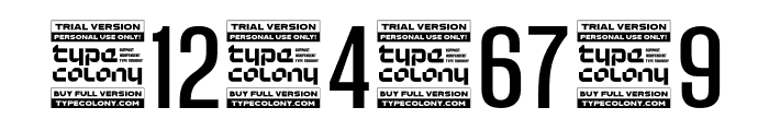 TC Kuareen Trial Version Reg Font OTHER CHARS