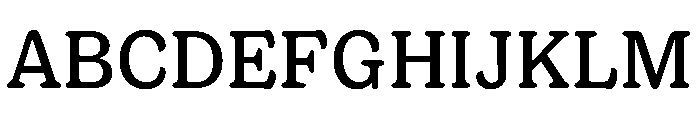 TCA Thecoa NonCommercial Medium Font UPPERCASE
