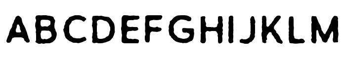 TCAntiquatedSans-Regular Font UPPERCASE