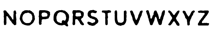 TCAntiquatedSans-Regular Font UPPERCASE