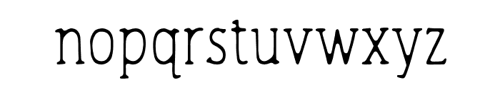 TCJovialPro-Regular Font LOWERCASE