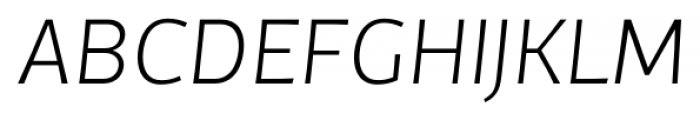 TCF Diple Light Italic Font UPPERCASE
