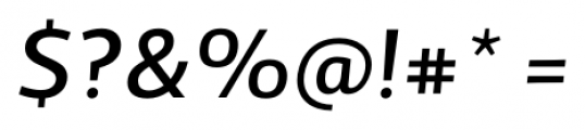 TCF Diple Medium Italic Font OTHER CHARS