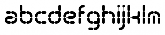 TCF Plastico Regular Font LOWERCASE