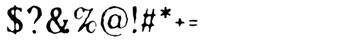 TC Antiquated Light Font OTHER CHARS