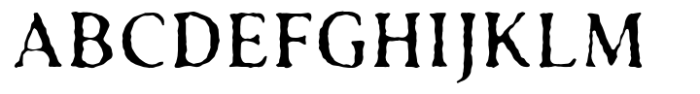 TC Antiquated Light Font UPPERCASE