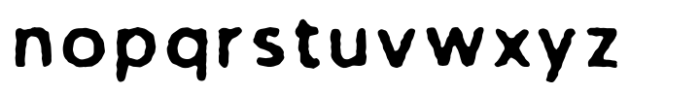 TC Antiquated Sans Regular Font LOWERCASE