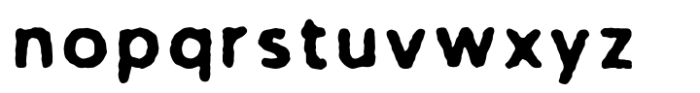 TC Antiquated Sans bold Font LOWERCASE