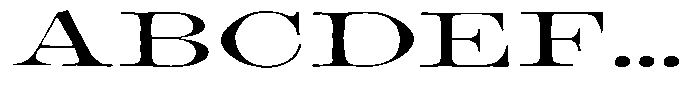 TC Barlett No1 Expanded FONT