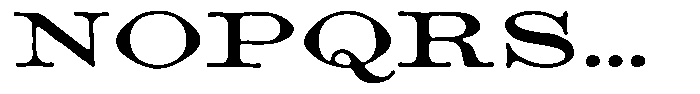 TC Barlett No1 Round Bold Expanded Font LOWERCASE