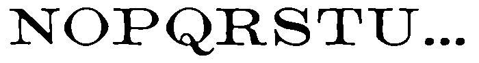 TC Barlett No1 Round Bold Font LOWERCASE