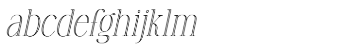 TC Brookleigh Outline Oblique FONT