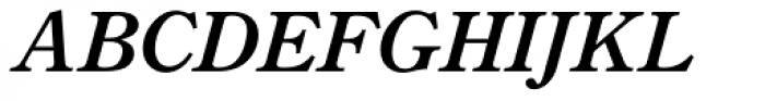 TC Century New Style Medium Italic Font UPPERCASE