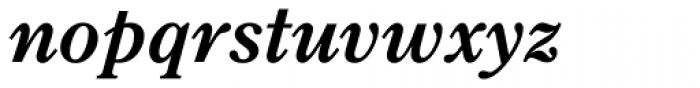 TC Century New Style Medium Italic Font LOWERCASE