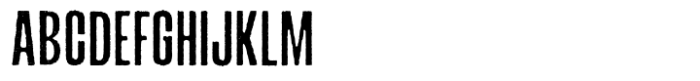 TC Headliner Rough Regular Font UPPERCASE