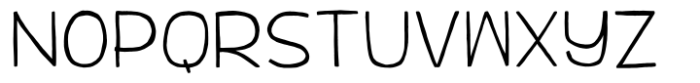 TC Quirkline Extd Bold Font LOWERCASE