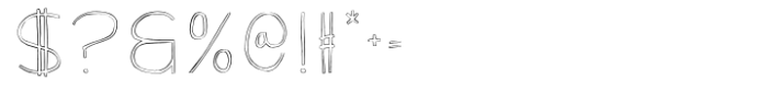 TC Quirkline Extd Outline Light Font OTHER CHARS