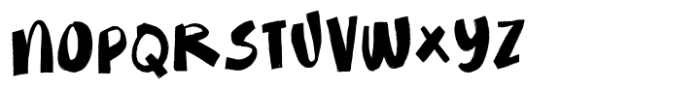 TC Swangler Brush Regular Font UPPERCASE