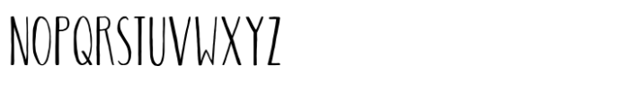 TC Tall Abbey Sans Regular Font UPPERCASE