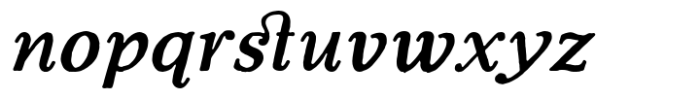 TC Wonderling Italic Font LOWERCASE