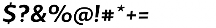 TCF Diple SemiBold Italic Font OTHER CHARS