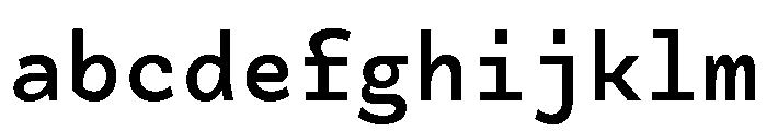 Tchig Mono Bold FONT