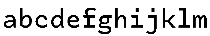 Tchig Mono Medium FONT