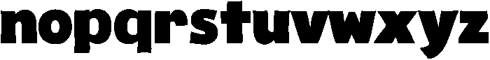 TD Tinda Display otf (400) Font LOWERCASE