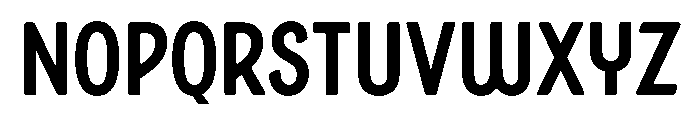 Teddy Bold Font LOWERCASE