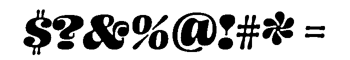 Teddy Italic Font OTHER CHARS