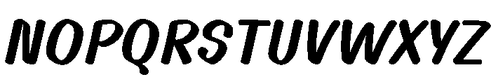 Teeprang Bold Font UPPERCASE