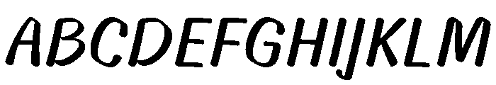 Teeprang Regular Font UPPERCASE