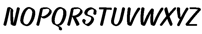 Teeprang Regular Font UPPERCASE