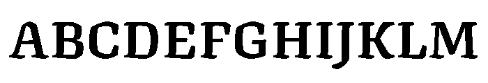 Texturina 18pt Bold Font UPPERCASE