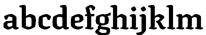Texturina 18pt Bold FONT